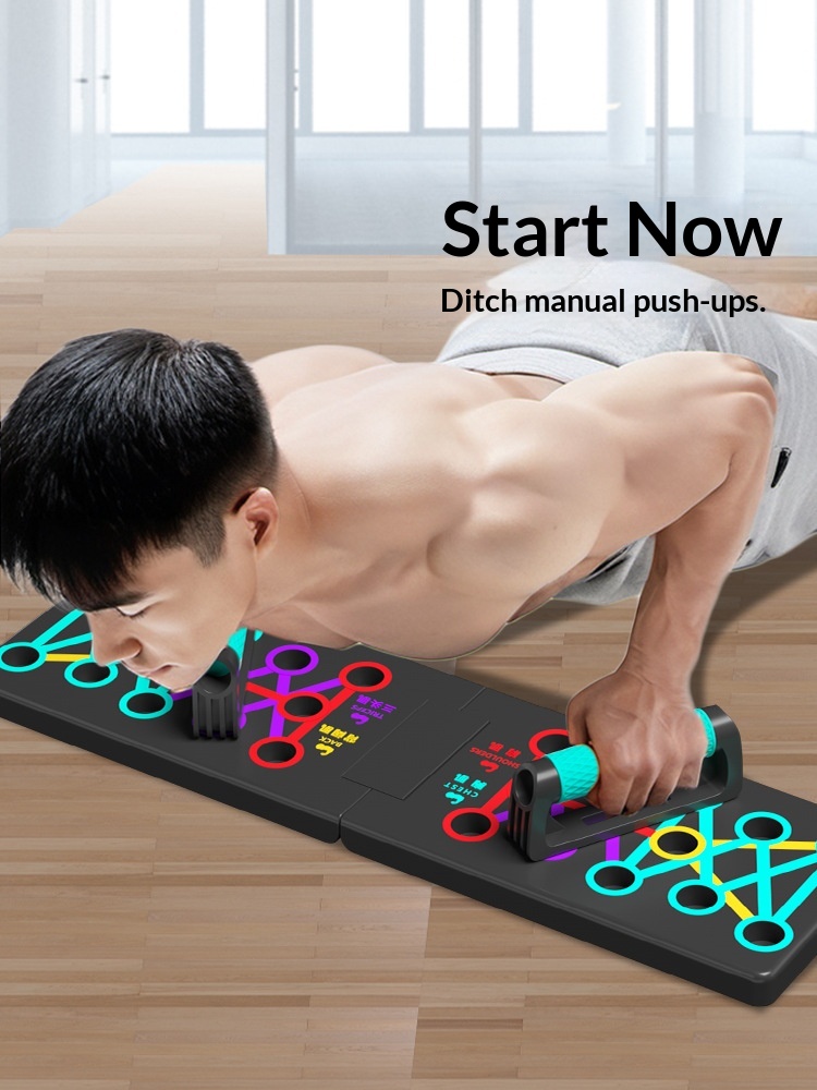 Push Up Board Foldable Multi Function - Неподвижная доска для тренировок с отжиманиями,