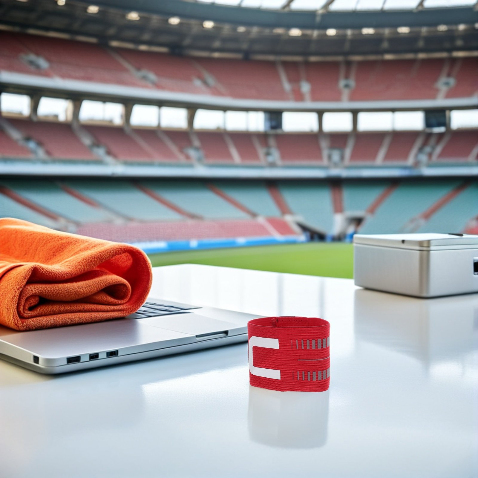 Team Sports - Футбольная капитанская повязка на руку, эластичная,