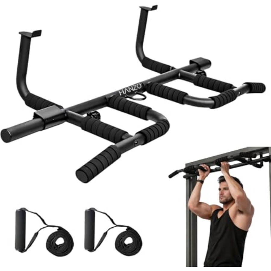 Door Pull Up Bar No Screw - Турник для дверного проема с подвесными