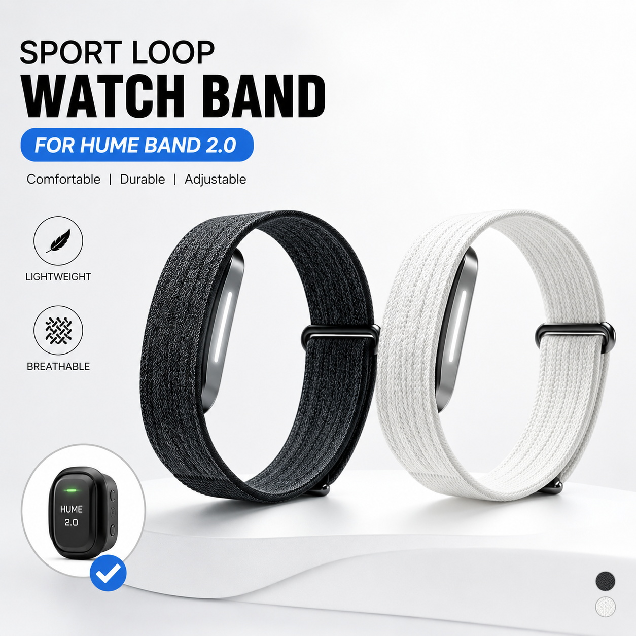 Resistance Bands Set With Handles - Для смарт-часов Hume Band 2.0: нейлоновый