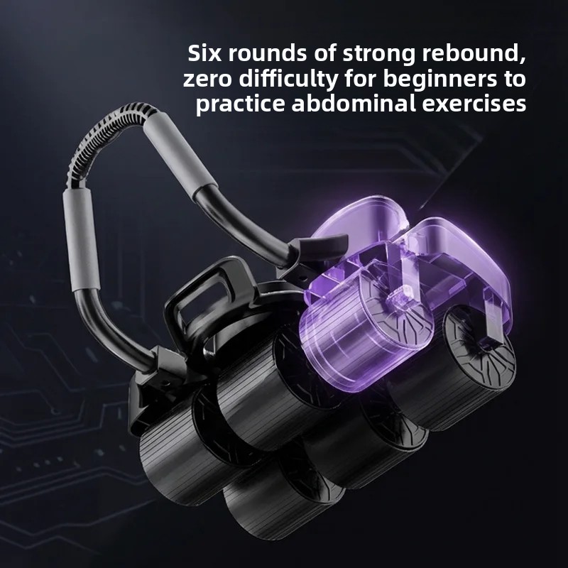 Ab Roller Wheel With Elbow Support - Портативный 6-колесный цифровой интеллектуальный ролик для