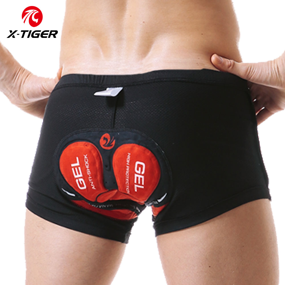 X-Tiger велосипедные шорты, ды – обзор и цена Padded Cycling Shorts 5D Gel