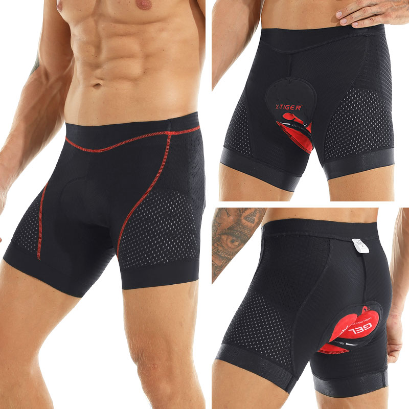 X-Tiger велосипедные шорты, ул – обзор и цена Padded Cycling Shorts 5D Gel