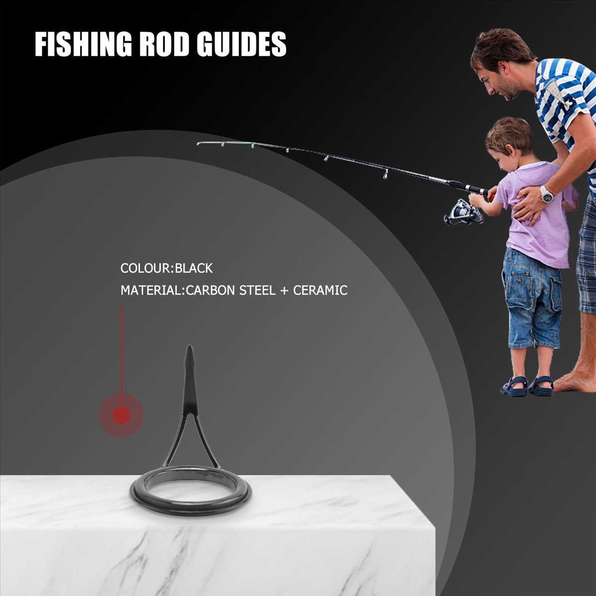 НОВИНКА: Набор из 8 шт. кольце – обзор и цена Fishing