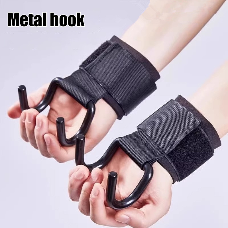【F】2 шт. крюки для поднятия тя – обзор и цена Wrist Wraps Weightlifting Support