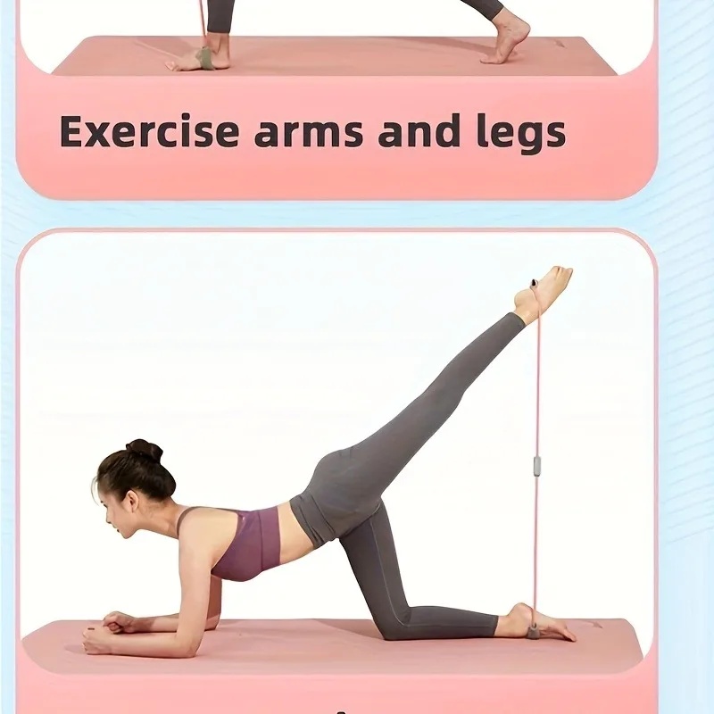 Эластичная лента для фитнеса с – обзор и цена Resistance Bands Set With Handles