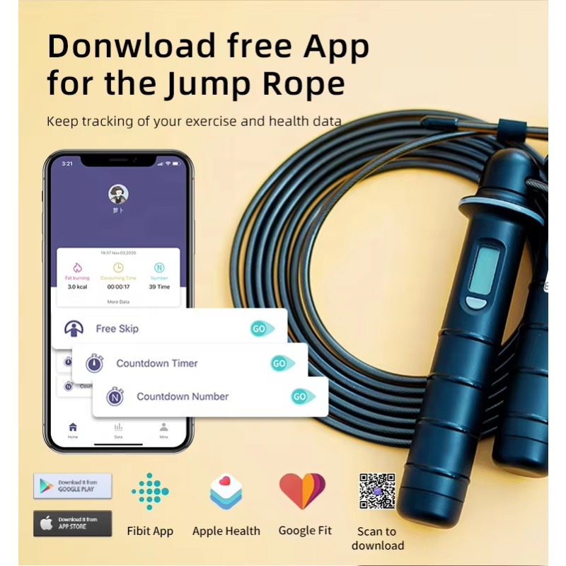 Горячая распродажа: оптовая пр – обзор и цена Smart Jump Rope Digital Counter