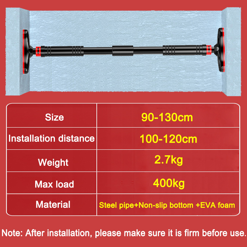 Регулируемая тяга 90-130 см дл – обзор и цена Door Pull Up Bar No Screw