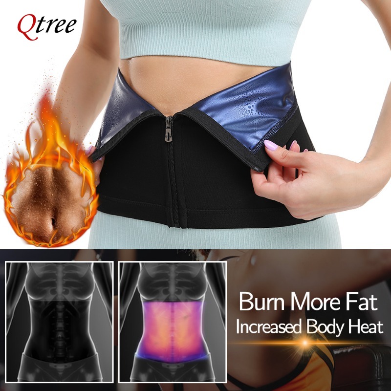 Qtree женский тренажер для тал – обзор и цена Sweat Waist Trainer Belt Neoprene